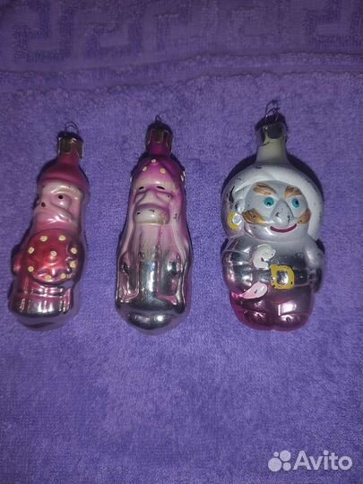 Ёлочные игрушки СССР