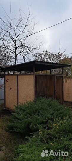 Вольер для собак уличный б/у. Пол деревянный