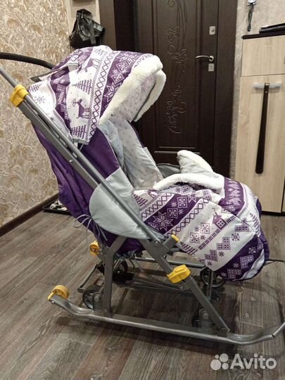 Коляска санки