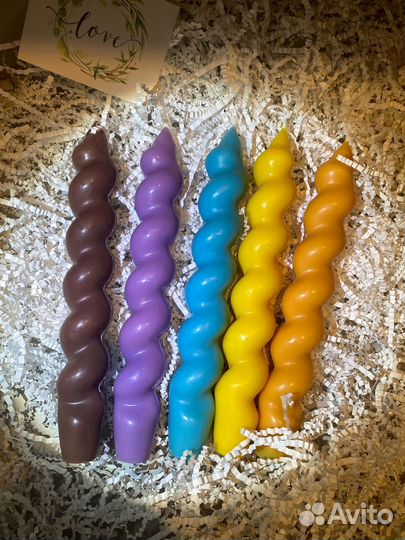 Красивые свечи ручной работы