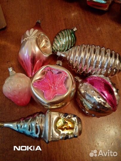 Елочные игрушки СССР