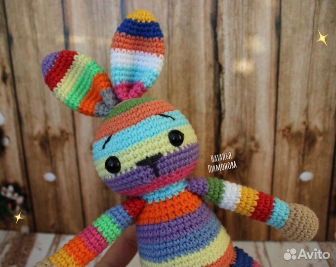 Заяц мягкая игрушка ручная работа