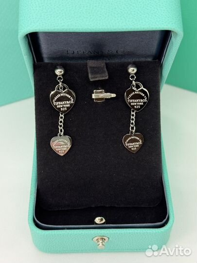 Серьги пусеты Tiffany&Co 5 вариантов