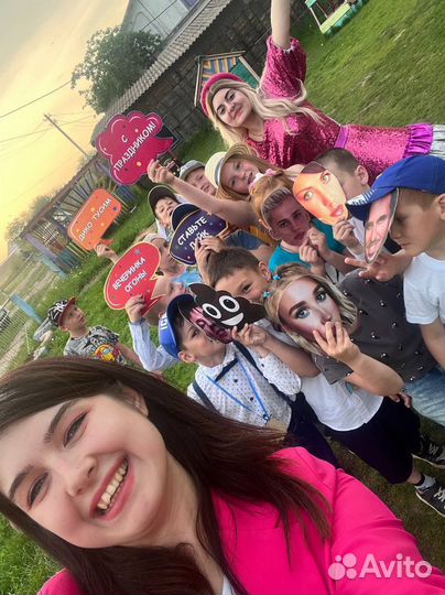 Аниматор на праздник, вата, мыльное шоу, аквагрим