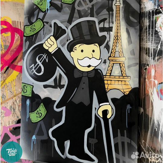 Картины Kaws Кавс на заказ красками