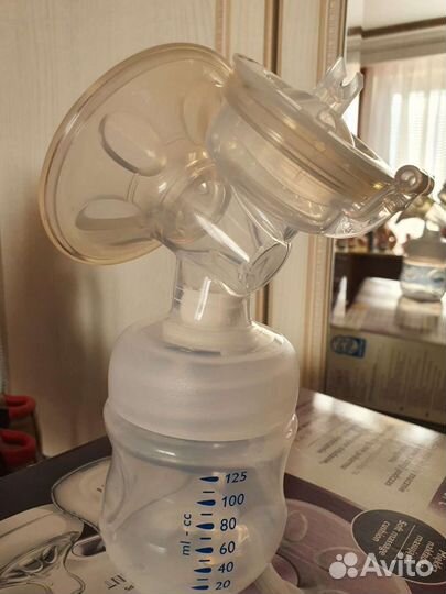 Молокоотсос avent электрический новый