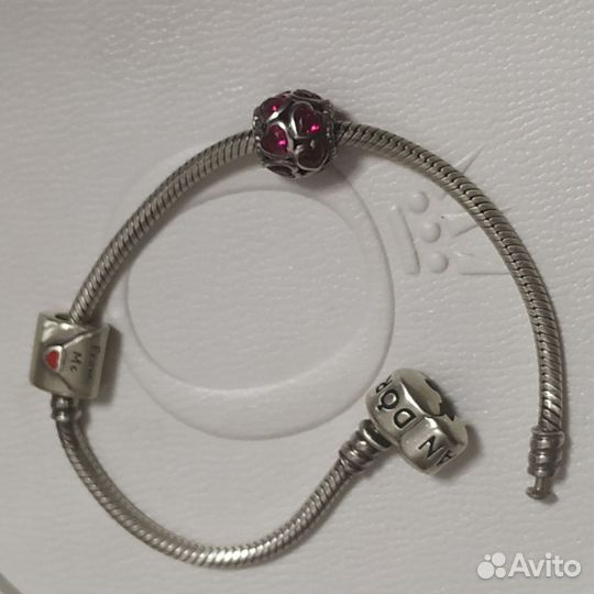 Pandora браслет оригинал с шармами