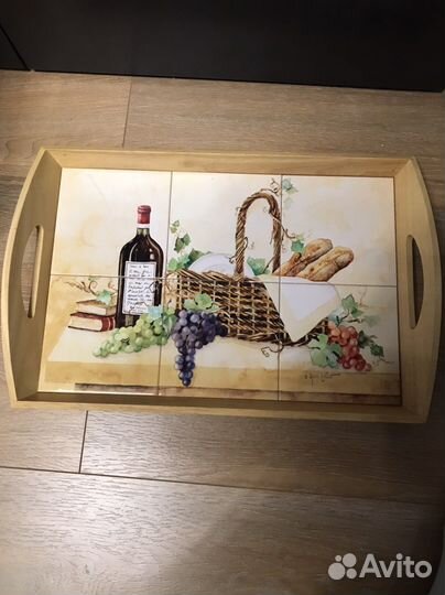 Поднос сервировочный