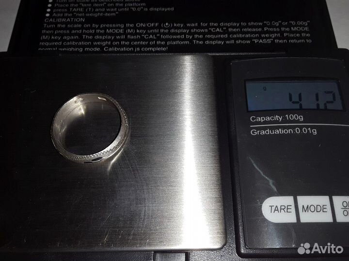 Кольцо 925 серебро