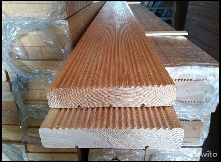 Доска для террасы : все размеры, Хвоя, сорт В, дос