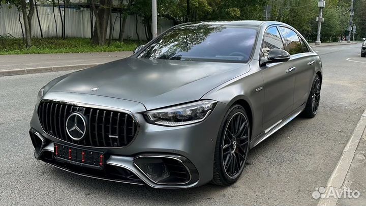 Обвес для W223 S63 AMG сухой карбон