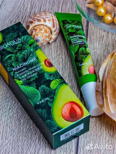 Крем для кожи вокруг глаз с авокадо, 20г