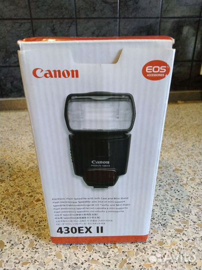 Вспышка canon speedlite 430ex ii