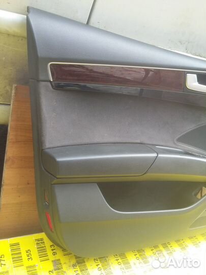 Обшивка двери передняя левая audi a8 d4 ауди а8 д4