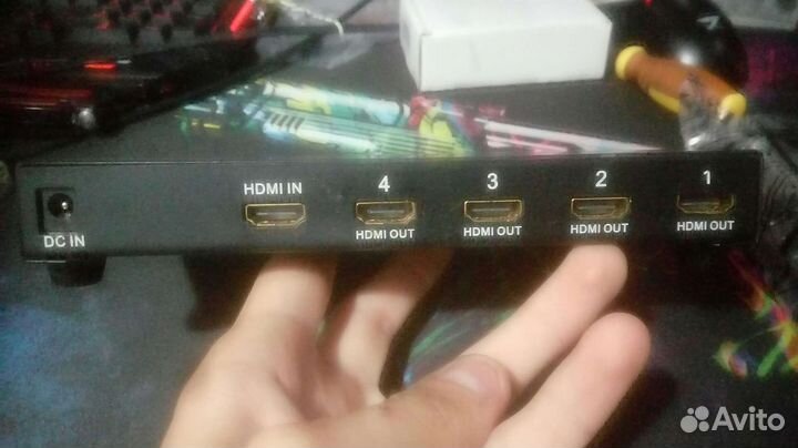 Hdmi splitter 1 x 4 Dayton md114