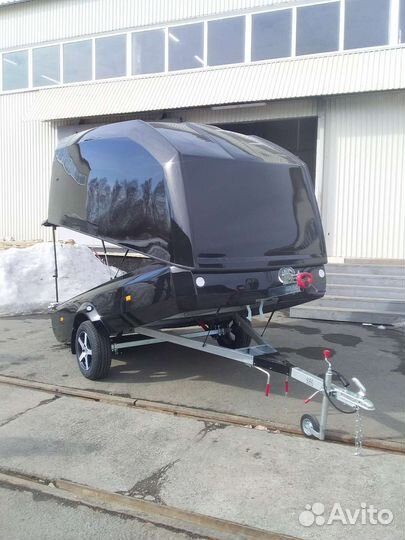 Прицеп Сталкер Touring MAX (3500х1640х1550) черный
