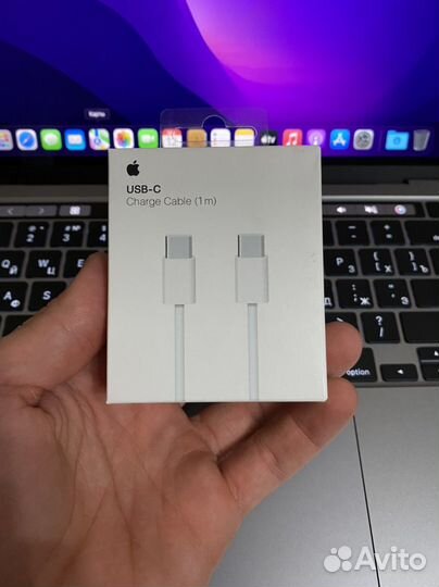 Usb - c cable кабель тайп си на тайп си 1м
