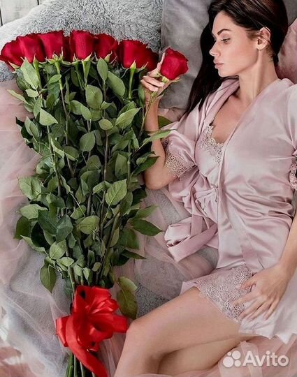 Букет роз 101 роза 51 роза