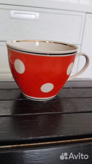 Полонский фарфоровый завод 2 чашки