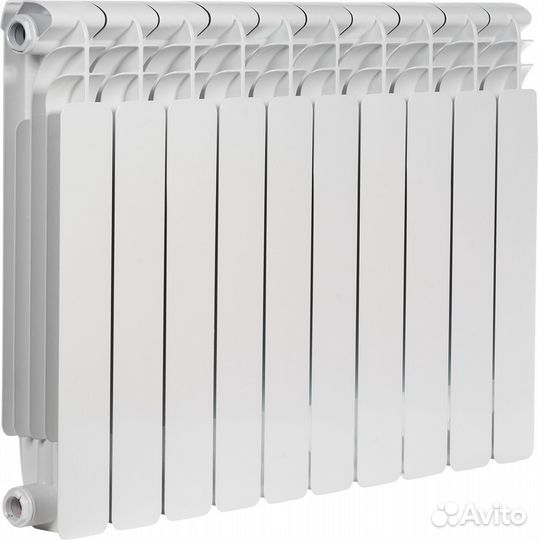 Алюминиевый радиатор отопления Rommer Plus, 96/500