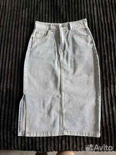 Юбка джинсовая