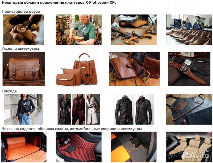 Режущий плоттер для кожи XPL-1610