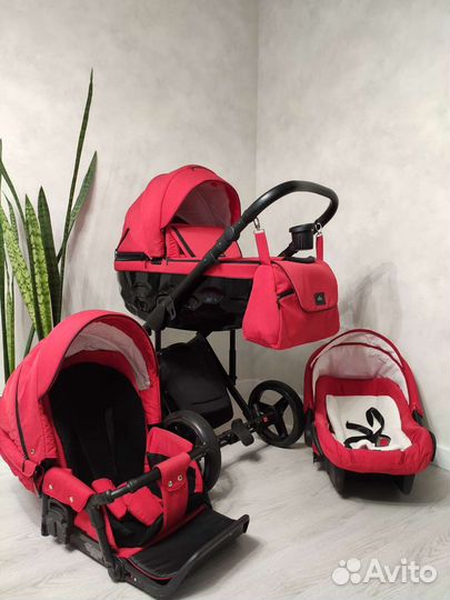 Коляска Adamex Chantal 3 в 1