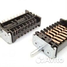 Переключатели режимов духовки, конфорки плиты