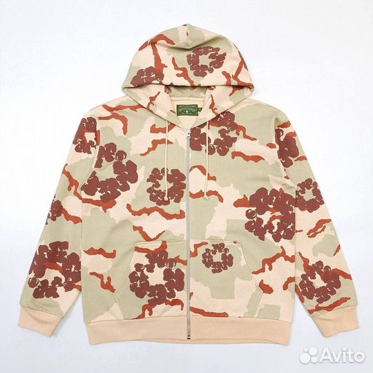 Зип худи denim tears