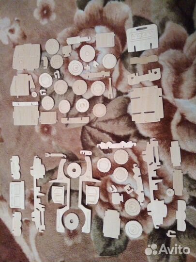 Модель сборная деревянная 