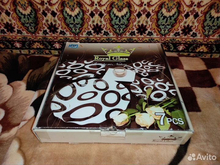 Набор тарелок для салата 7 предметов (новые)