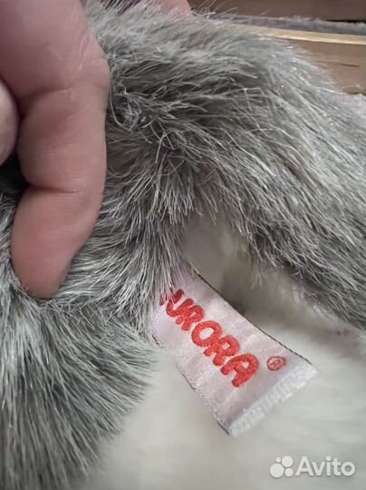 Мягкая игрушка хаски аврора