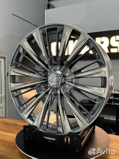 Новые диски R22 на cadillac escalade