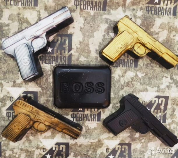 Мыло на 23 февраля