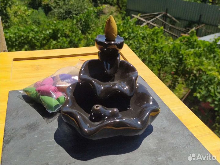 Подставка для благовония стелющийся дым Водопад