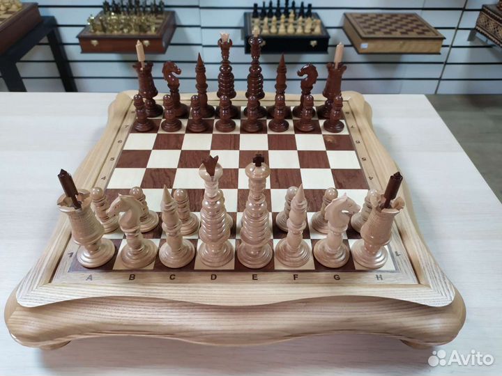 Шахматы Барлейкорн светлые