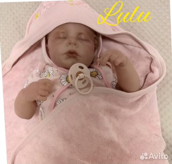 Кукла реборн девочка 55 см