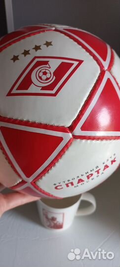 Футбольный мяч Спартак+кружка