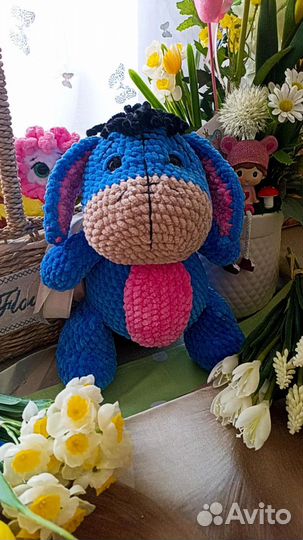Вязаные игрушки ручной работы