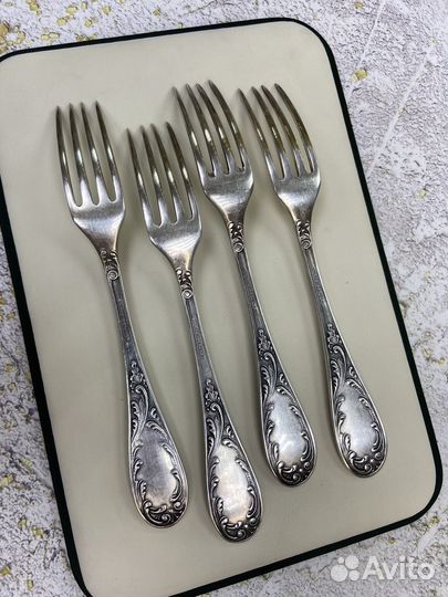 Вилки мельхиоровые кольчугино СССР