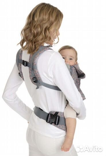 Эргорюкзак babyton Слинг серый