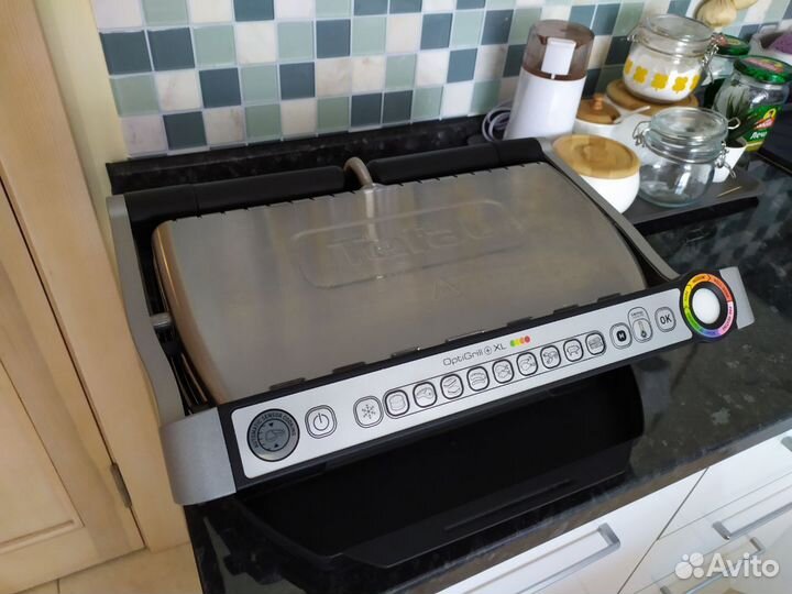 Умный электрогриль Tefal Optigrill+ XL GC722D34