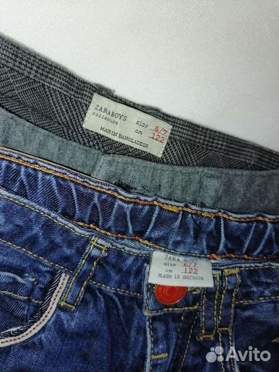 Пакет брендовой одежды на мальчика 122см/7 лет