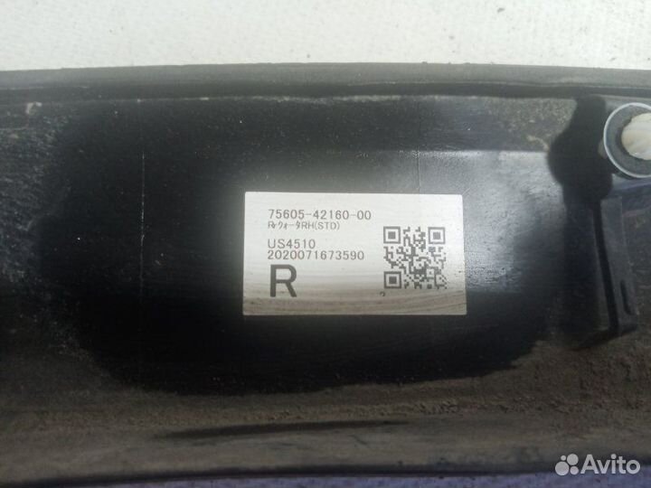 Молдинг на крыло задний правый Toyota Rav4 5 2019