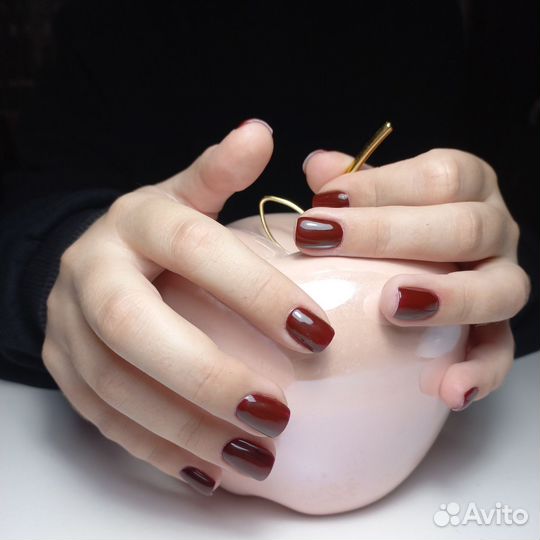 Маникюр с покрытием