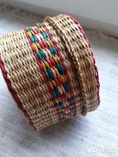 Корзинка/шкатулка/плетенная