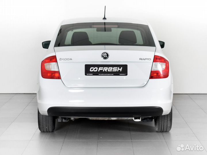 Skoda Rapid 1.6 МТ, 2016, 65 076 км