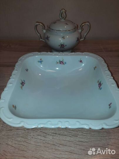 Старая Kahla сервиз предметно