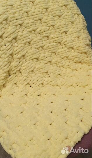 Подарок на выписку Вязанный плед детский