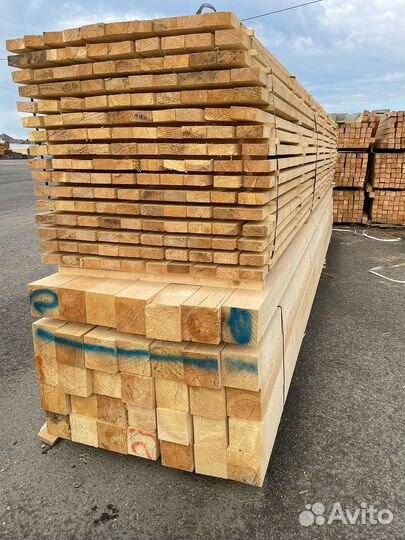 Доска строганная 40х200х6000мм